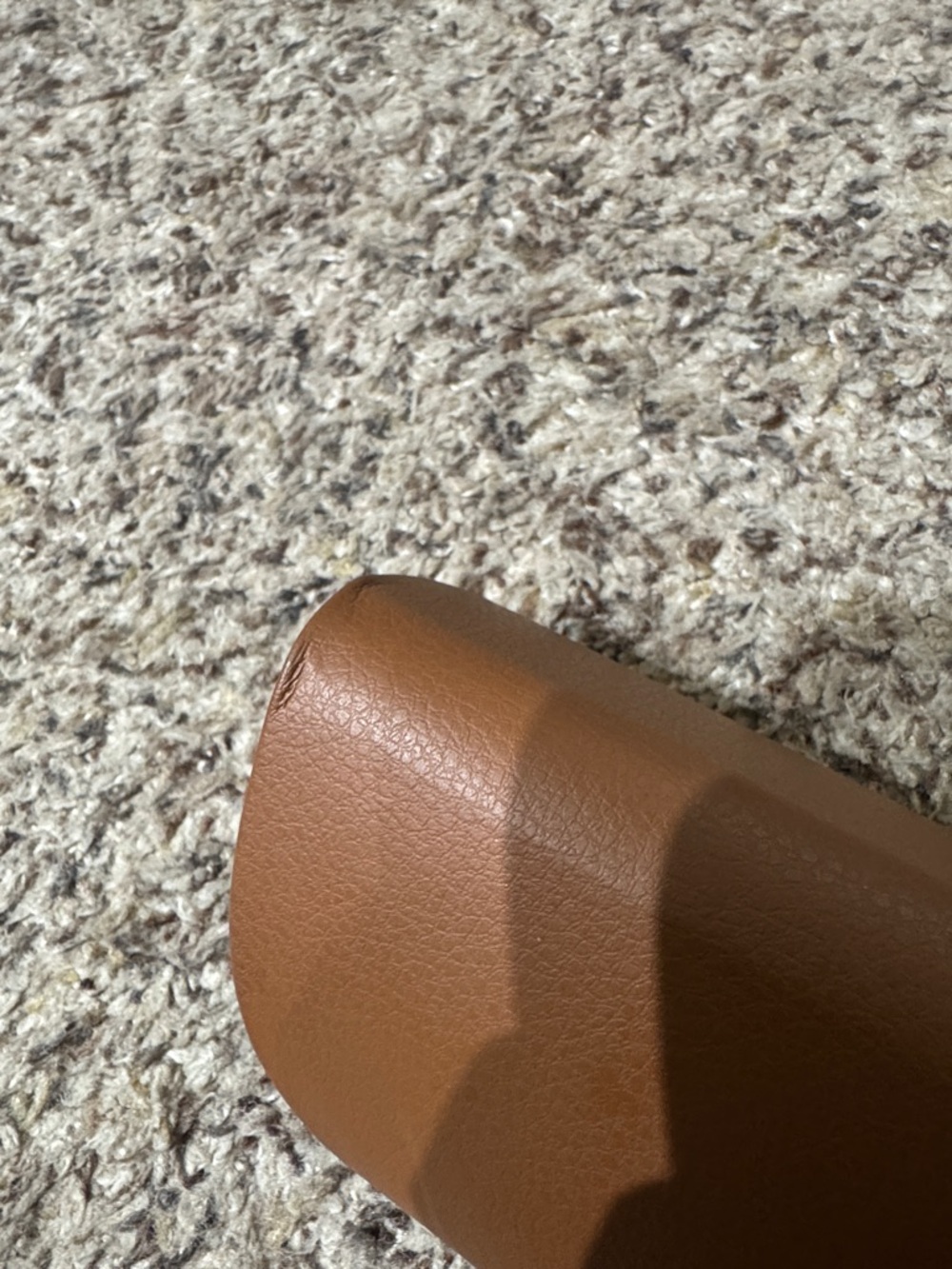 Ray-Ban Meta Tan Brown Leather Sunglasses Charging Case - Picture 6 of 6